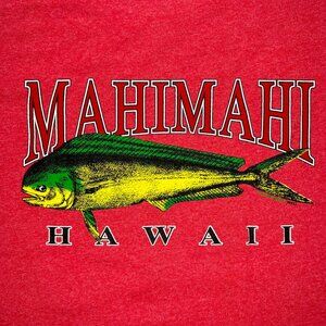 Mahimahi Hawaii Long Sleeve Tshirt Size Large Mahi Mahi Shirt